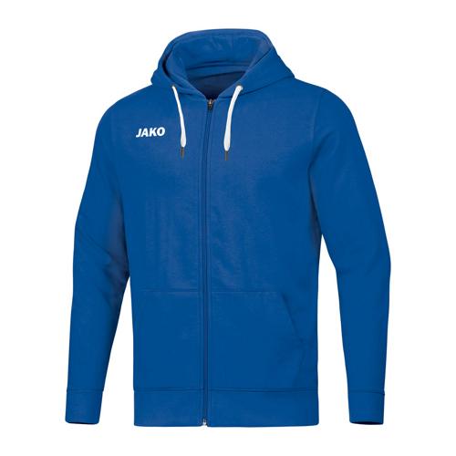 Veste de foot à capuchon enfant - Jako - Base Bleu Veste de foot à capuchon enfant - Jako - Base Bleu