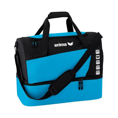 Sac de sport - Erima - club 5 avec compartiment inférieur curaçao/noir taille S Sac de sport - Erima - club 5 avec compartiment inférieur curaçao/noir taille S