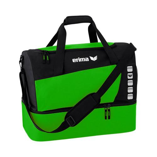 Sac de sport - Erima - club 5 avec compartiment inférieur green/noir taille S