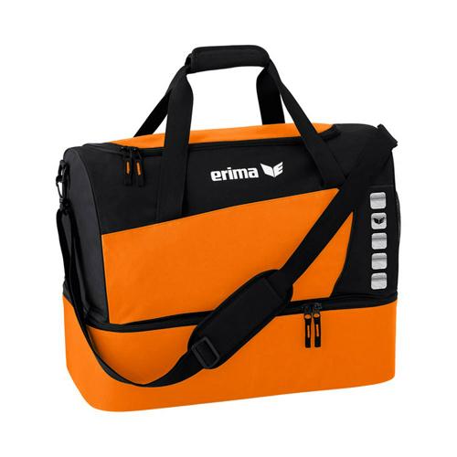 Sac de sport - Erima - club 5 avec compartiment inférieur orange/noir taille S Sac de sport - Erima - club 5 avec compartiment inférieur orange/noir taille S