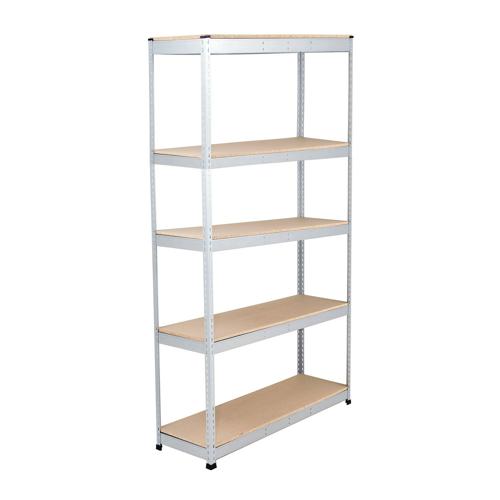 Rayonnage lourd Manutan Rapid 1 - 5 Tablettes agglo - 1980x1525x455 mm Rayonnage lourd Manutan Rapid 1 - 5 Tablettes agglo - 1980x1525x455 mm