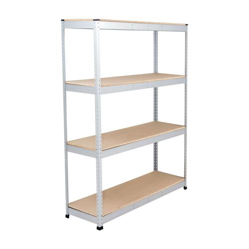 Rayonnage lourd Manutan Rapid 1 - 4 Tablettes agglo - 2440x1525x455 mm Rayonnage lourd Manutan Rapid 1 - 4 Tablettes agglo - 2440x1525x455 mm