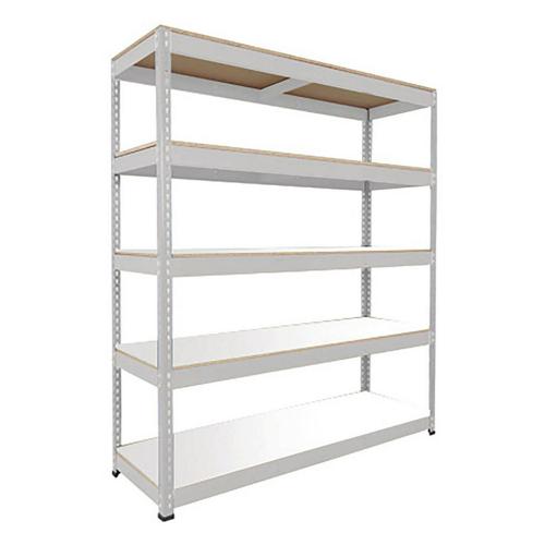 Rayonnage lourd Manutan Rapid 1 5 tablettes - 2440x1830x610 - Tablette mélaminée Rayonnage lourd Manutan Rapid 1 5 tablettes - 2440x1830x610 - Tablette mélaminée