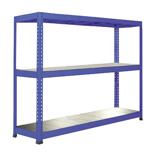 Rayonnage lourd Manutan Rapid 1 3 tablettes - 1980x1830x915 - Tablette métal Rayonnage lourd Manutan Rapid 1 3 tablettes - 1980x1830x915 - Tablette métal