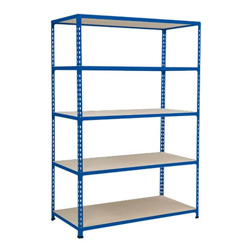 Rayonnage mi-lourd Manutan Rapid 2 5 tablettes - 1830x915x610 - Tablette agglo Rayonnage mi-lourd Manutan Rapid 2 5 tablettes - 1830x915x610 - Tablette agglo