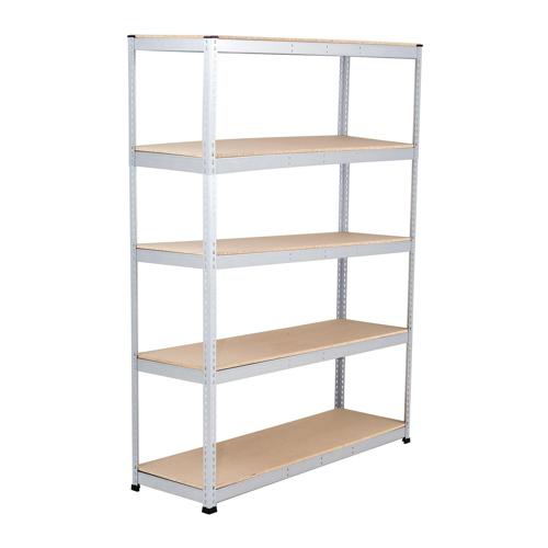 Rayonnage lourd Manutan Rapid 1 5 tablettes - 1980x1525x455 - Tablette agglo - Tablette agglo Rayonnage lourd Manutan Rapid 1 5 tablettes - 1980x1525x455 - Tablette agglo - Tablette agglo