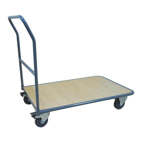 Chariot acier à dossier fixe - Capacité 250 kg - Manutan Chariot acier à dossier fixe - Capacité 250 kg - Manutan