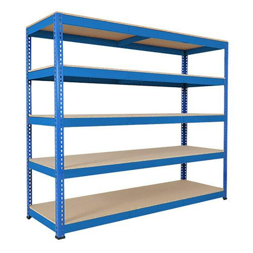 Rayonnage lourd Manutan Rapid 1 5 tablettes agglo - 2440x2440x455 Rayonnage lourd Manutan Rapid 1 5 tablettes agglo - 2440x2440x455