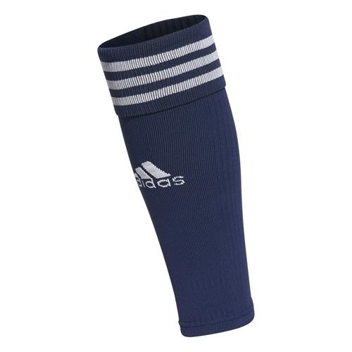 Chaussettes de foot manchon sans pied - adidas - bleu marine/blanc