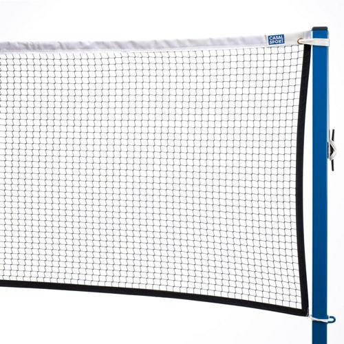 Filet De Badminton Hauki 400/500 Cm Avec Poteaux - Polyvalent Tennis Volleyball + Accessoires