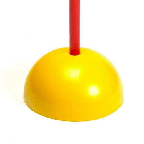 Socle souple lesté 800 g pour jalons de diam. 25 mm Socle souple lesté 800 g pour jalons de diam. 25 mm