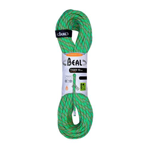 Corde Escalade Beal Tiger diamètre 10mm et de longueur 200m Vert Corde Escalade Beal Tiger diamètre 10mm et de longueur 200m Vert