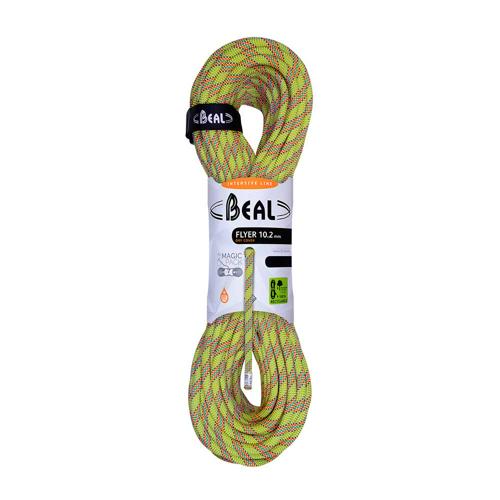 Corde Escalade Beal Flyer diamètre 10,2mm et de longueur 200m Anis Corde Escalade Beal Flyer diamètre 10,2mm et de longueur 200m Anis