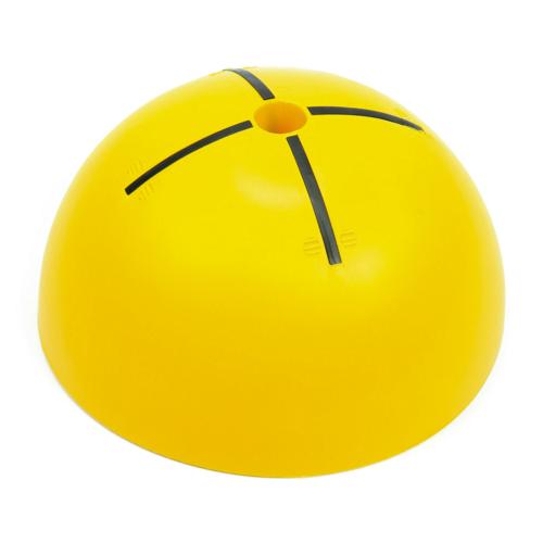 Socle lesté 500 g et renforcé pour jalons de diam. 25 mm Socle lesté 500 g et renforcé pour jalons de diam. 25 mm