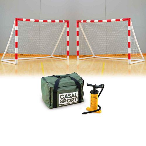 Buts gonflables de Mini Hand 240x170cm - La paire Buts gonflables de Mini Hand 240x170cm - La paire