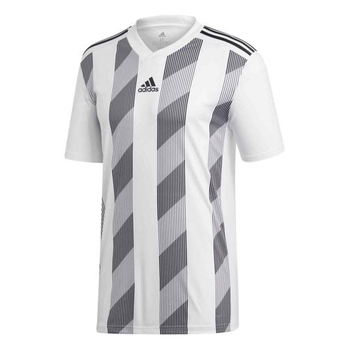 Maillot Striped 19 MC blanc/noir Enfant ADIDAS Maillot Striped 19 MC blanc/noir Enfant ADIDAS