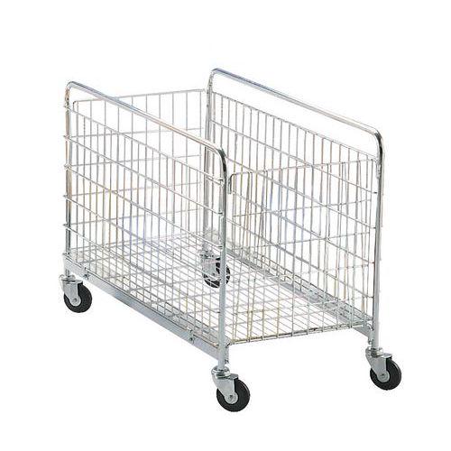 Chariot grillagé pliant Force 100 kg Chariot grillagé pliant Force 100 kg