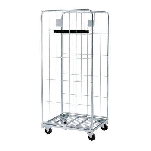 Roll-conteneur - Base acier zingué - Force 500 kg Roll-conteneur - Base acier zingué - Force 500 kg