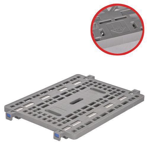Plateau plastique pour roll-conteneur Plateau plastique pour roll-conteneur