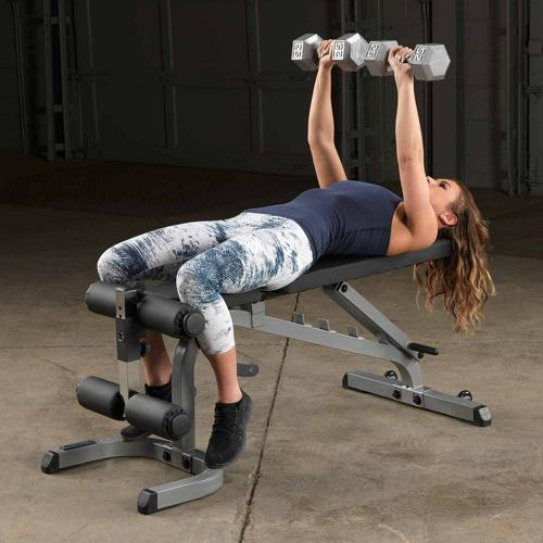 Banc De Musculation Pliable Body-Solid, Très Bon état, Idéal Home Gym