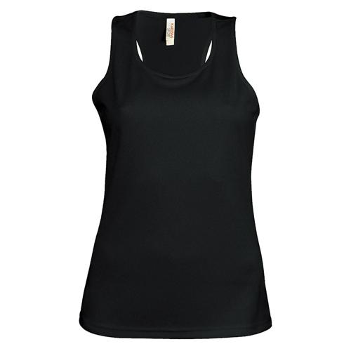 Débardeur féminin Casal Sport Noir Débardeur féminin Casal Sport Noir