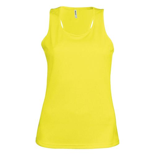 Débardeur féminin Casal Sport Jaune Débardeur féminin Casal Sport Jaune