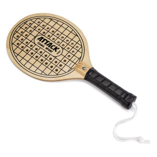 raquette de tennis en bois