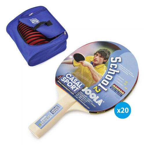 LOT DE 20 RAQUETTES JOOLA SCHOOL LOT DE 20 RAQUETTES JOOLA SCHOOL